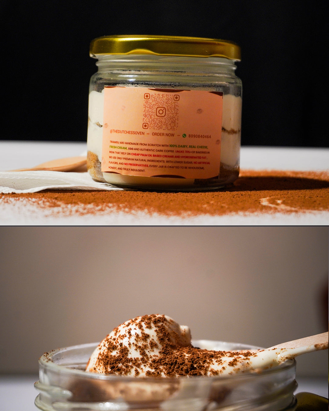 Tiramisu cake - Jar 300ml